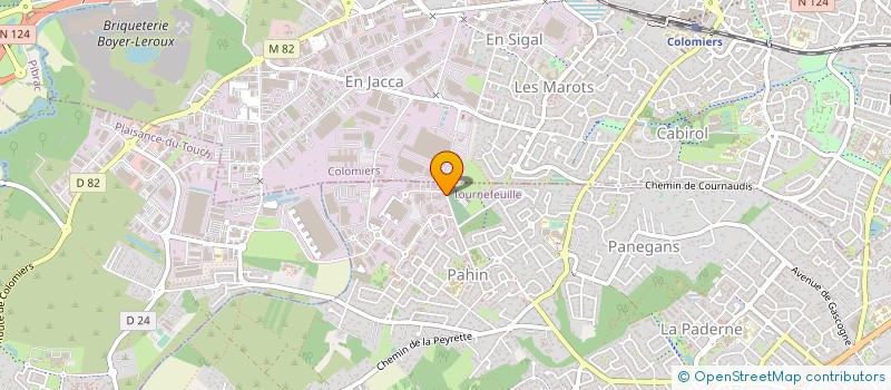 localisation de l'entreprise SECURITE TRAVAIL HAUTEUR à TOURNEFEUILLE