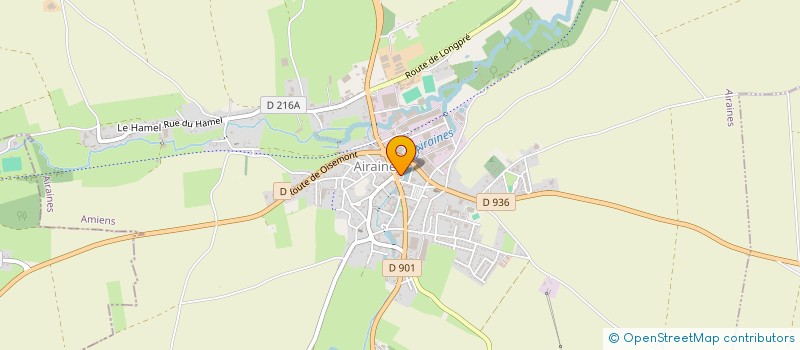 localisation de l'entreprise SECURITE VICTIME - SEARCH AND RESCUE  AIRAINES