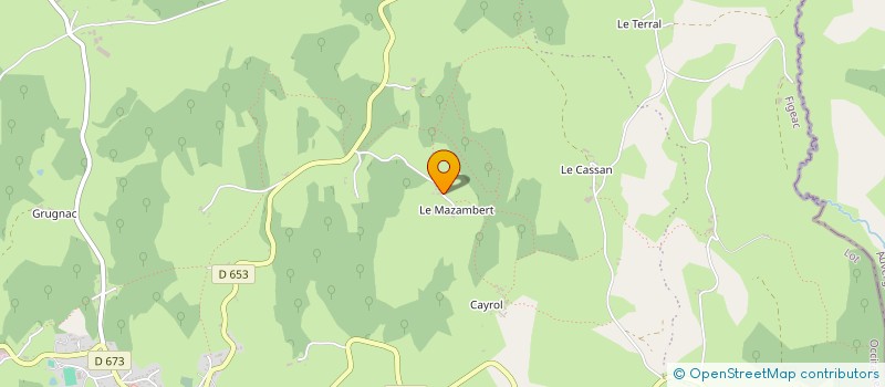 localisation de l'entreprise SECURITE VIDEO SON à SOUSCEYRAC-EN-QUERCY