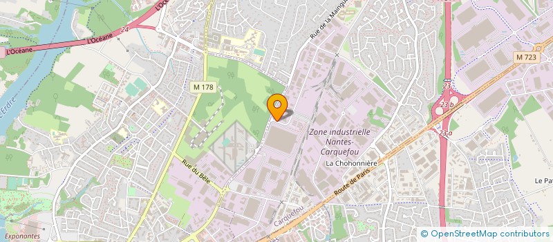 localisation de l'entreprise SECURITE VISION CONCEPT  CARQUEFOU