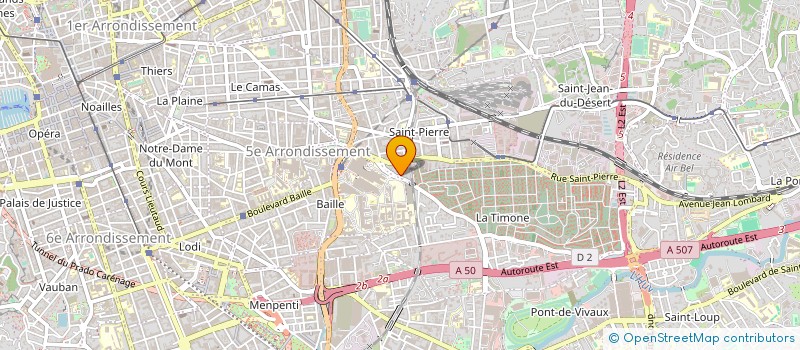 localisation de l'entreprise SECURITEC à MARSEILLE