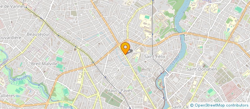localisation de l'entreprise SECURITECH à NANTES