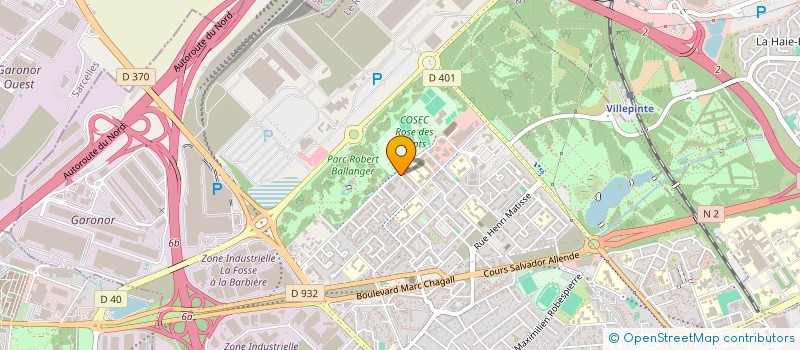 localisation de l'entreprise SECURITEST à AULNAY-SOUS-BOIS
