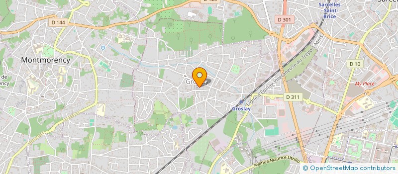 localisation de l'entreprise SECURITEX à GROSLAY