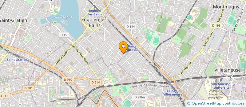 localisation de l'entreprise SECURITIX à ENGHIEN-LES-BAINS