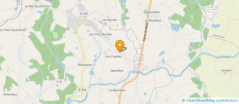 localisation de l'entreprise SECURITUDE à SAINT-JUNIEN