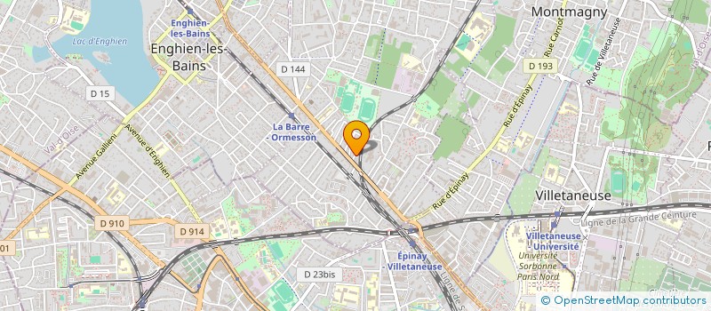 localisation de l'entreprise SECURITY 95 à DEUIL-LA-BARRE