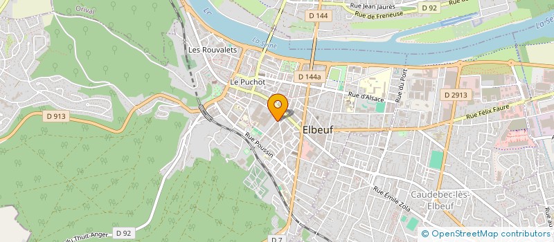 localisation de l'entreprise SECURITY GUARDING & CONSULTING  ELBEUF