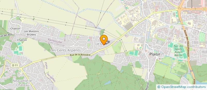 localisation de l'entreprise SECURITY INFORMATION SYSTEM CONSULTING à PLAISIR