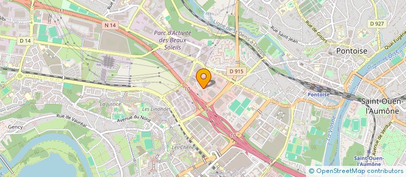 localisation de l'entreprise SECURITY MEDIATEAM à PONTOISE