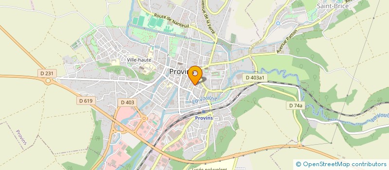 localisation de l'entreprise SECURITY PAPER SOLUTIONS à PROVINS