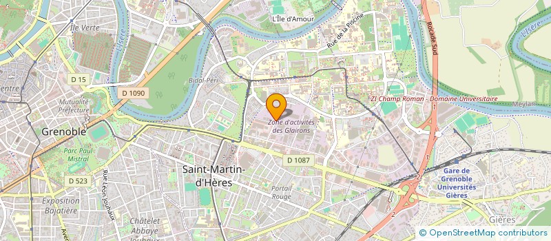 localisation de l'entreprise SECURITY SERVICES à SAINT-MARTIN-D'HERES