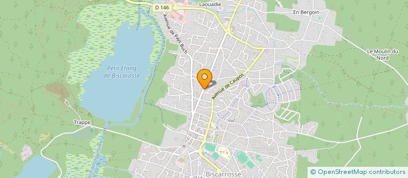 localisation de l'entreprise SECURITY SHOP  BISCARROSSE