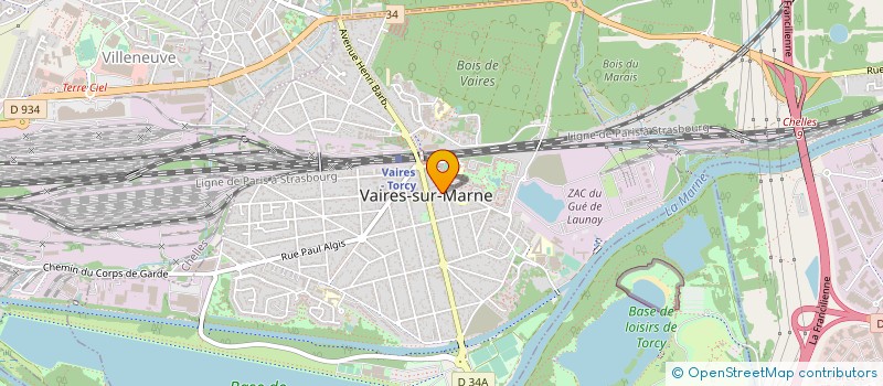 localisation de l'entreprise SECURIZEN  LAGNY-SUR-MARNE