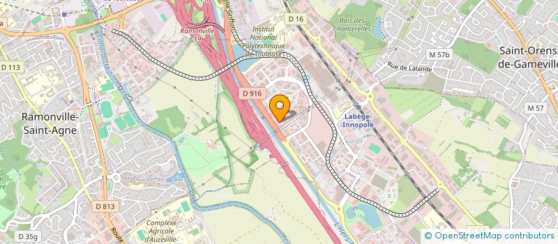 localisation de l'entreprise SECURMATIQUE à LABEGE