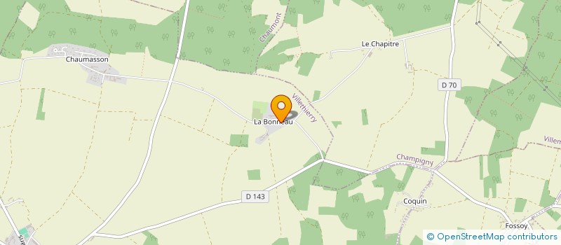 localisation de l'entreprise SECUROUTE FORMATION à SAINT-SEROTIN