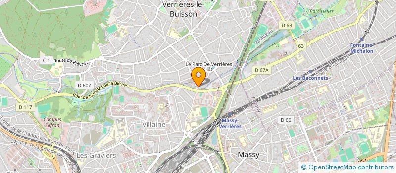 localisation de l'entreprise SECURPARTNERS PROTECT à VERRIERES-LE-BUISSON