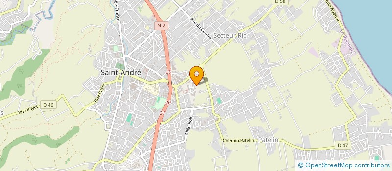 localisation de l'entreprise SECURUN à SAINT-DENIS