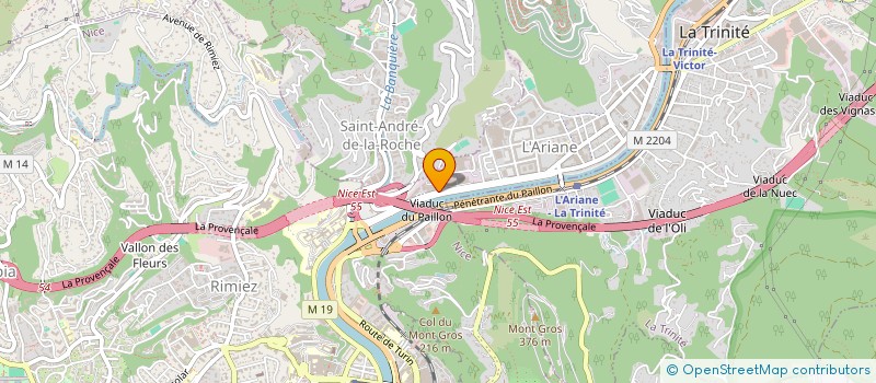 localisation de l'entreprise SECURXMATCH  NICE