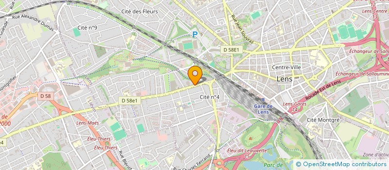 localisation de l'entreprise SECURY-PRO PRIVE à LENS