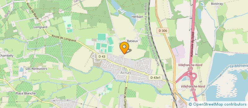 localisation de l'entreprise SECURY WEB  ARNAS