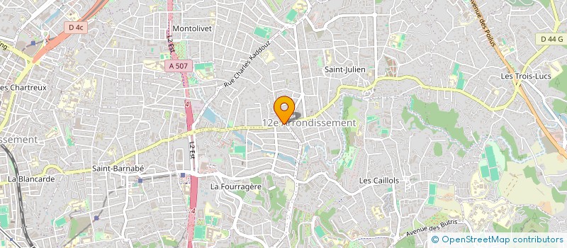 localisation de l'entreprise SECURYCAR à MARSEILLE