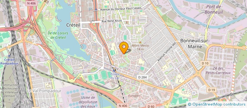 localisation de l'entreprise SECURYCLES à CRETEIL