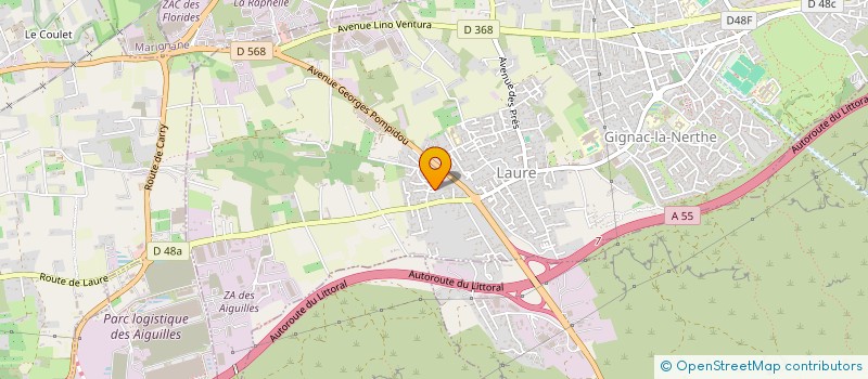localisation de l'entreprise SECURYFRANCE à GIGNAC-LA-NERTHE