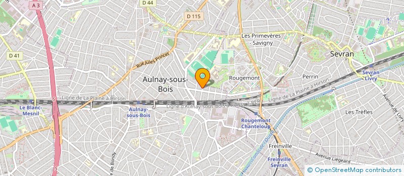 localisation de l'entreprise SECURYSERV à AULNAY-SOUS-BOIS