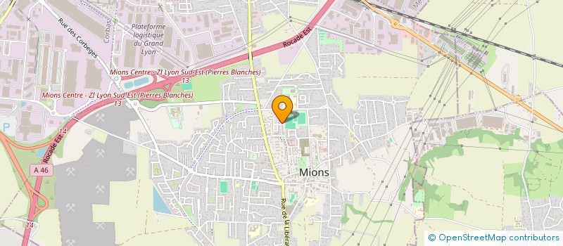 localisation de l'entreprise SECUSYS-CONSULT à MIONS