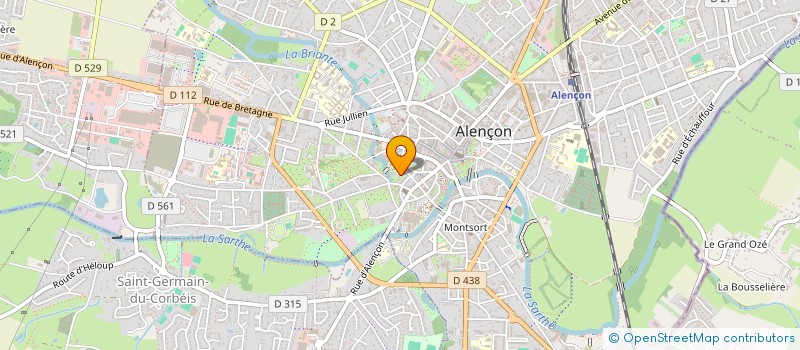 localisation de l'entreprise SECY à ALENCON