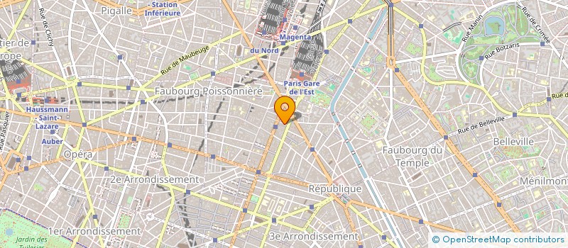 localisation de l'entreprise SED  PARIS