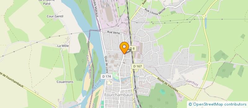 localisation de l'entreprise SED  FOURCHAMBAULT