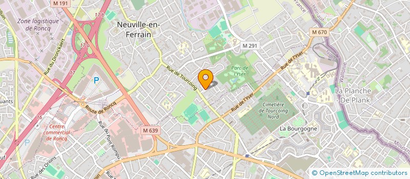 localisation de l'entreprise SED à NEUVILLE-EN-FERRAIN