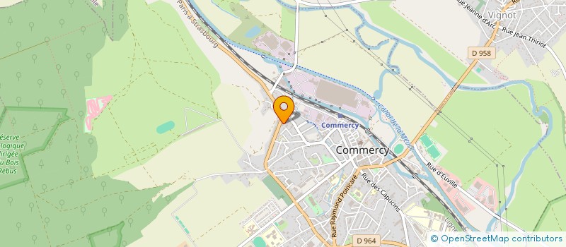 localisation de l'entreprise SED AGENCEMENT à COMMERCY