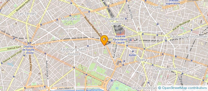 localisation de l'entreprise SED FINANCES  PARIS