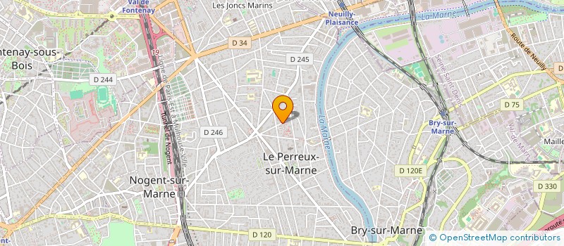 localisation de l'entreprise SED PLESSIS à LE PERREUX-SUR-MARNE