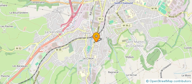 localisation de l'entreprise SED S A R L à SAINT-CHAMOND