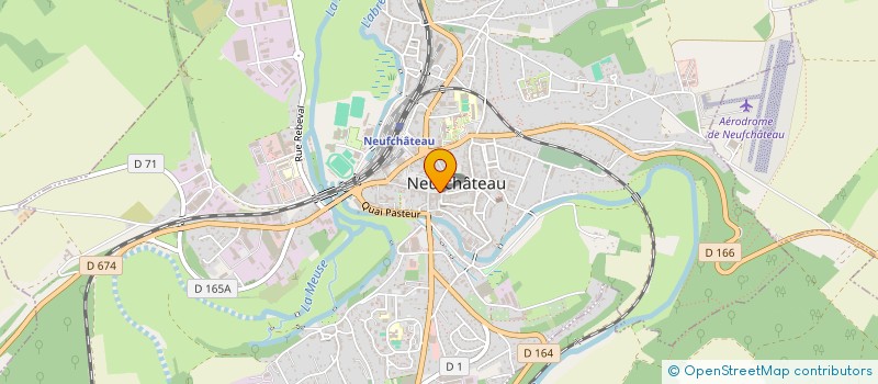 localisation de l'entreprise SED-WORLD à NEUFCHATEAU