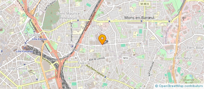 localisation de l'entreprise SEDA BATIMENT  MONS-EN-BARUL