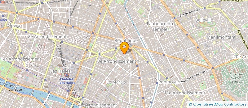 localisation de l'entreprise SEDA-ENTREPRISE à PARIS