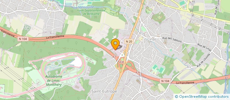 localisation de l'entreprise SEDAC  MARCOUSSIS