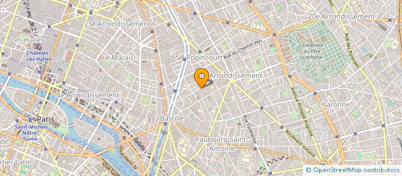 localisation de l'entreprise SEDAINE MODE  PARIS