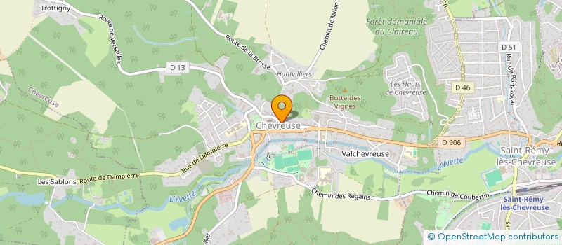 localisation de l'entreprise SEDALIS à CHEVREUSE