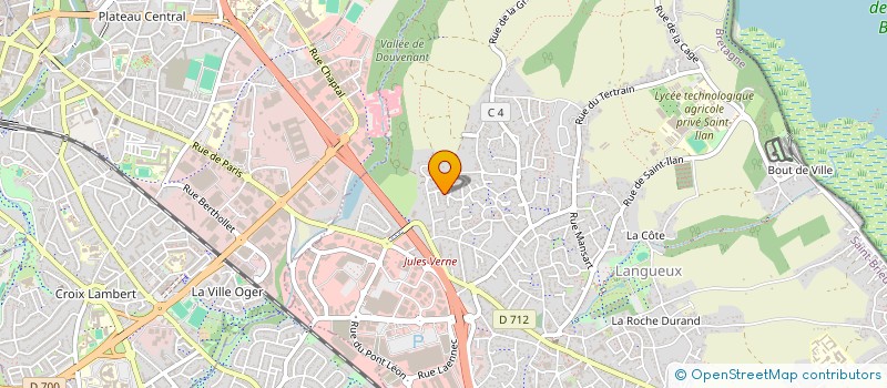 localisation de l'entreprise SEDAP à SAINT-BRIEUC