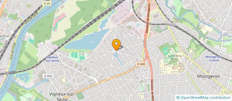 localisation de l'entreprise SEDAT BEAUTE à VIGNEUX-SUR-SEINE