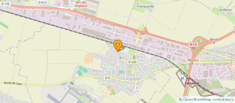 localisation de l'entreprise SEDATIVE FREQUENCY  CARPIQUET