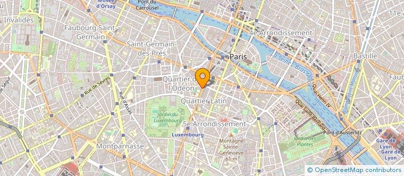 localisation de l'entreprise SEDBON CAPITAL à PARIS