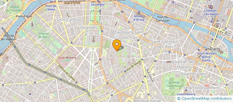 localisation de l'entreprise SEDE AQUAGEST à PARIS