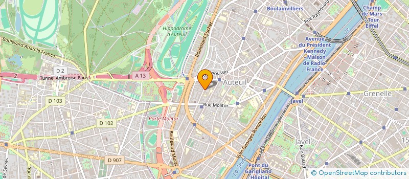 localisation de l'entreprise SEDECIM  PARIS